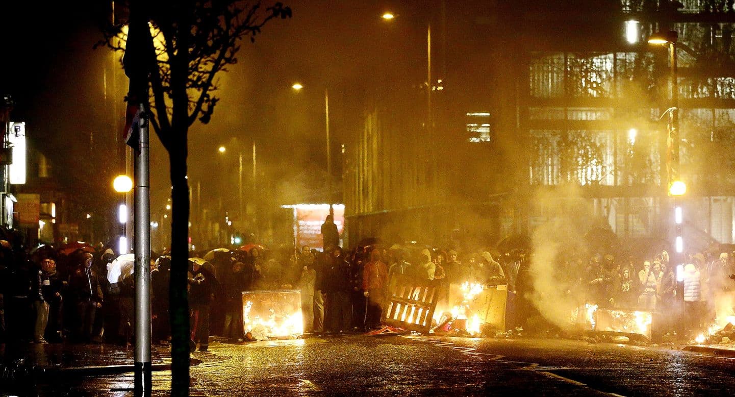 Northern Ireland Erupts in Anti-Immigration Riots After Sudanese Asylum Seeker Stabs Man Blind