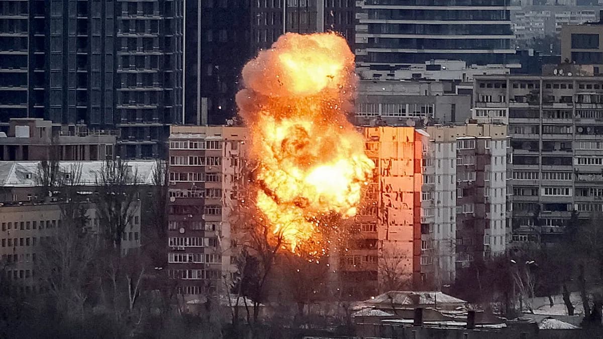 Russia Bombs Kyiv Again Hours Before NATO Summit — Ballistic Missiles Strike Residential Districts as Ukraine Runs Out of Patriot Interceptors
